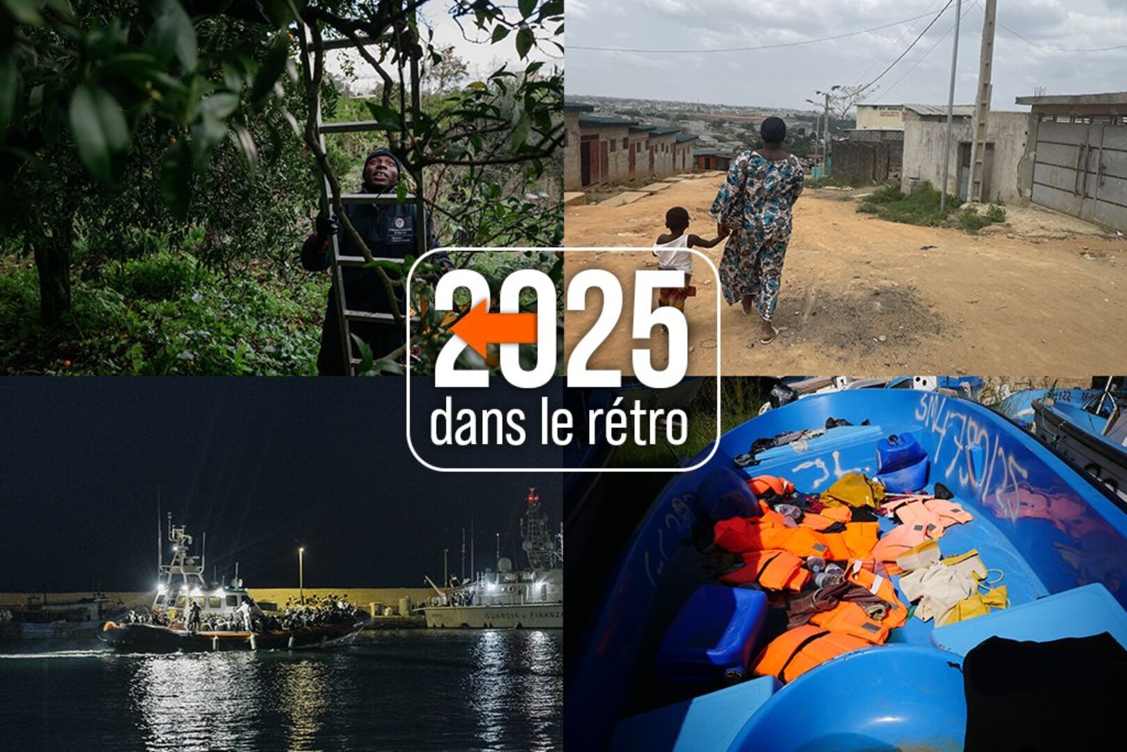 2025 Review: From Côte d’Ivoire to Spain, a Year of Reporting on Migrants